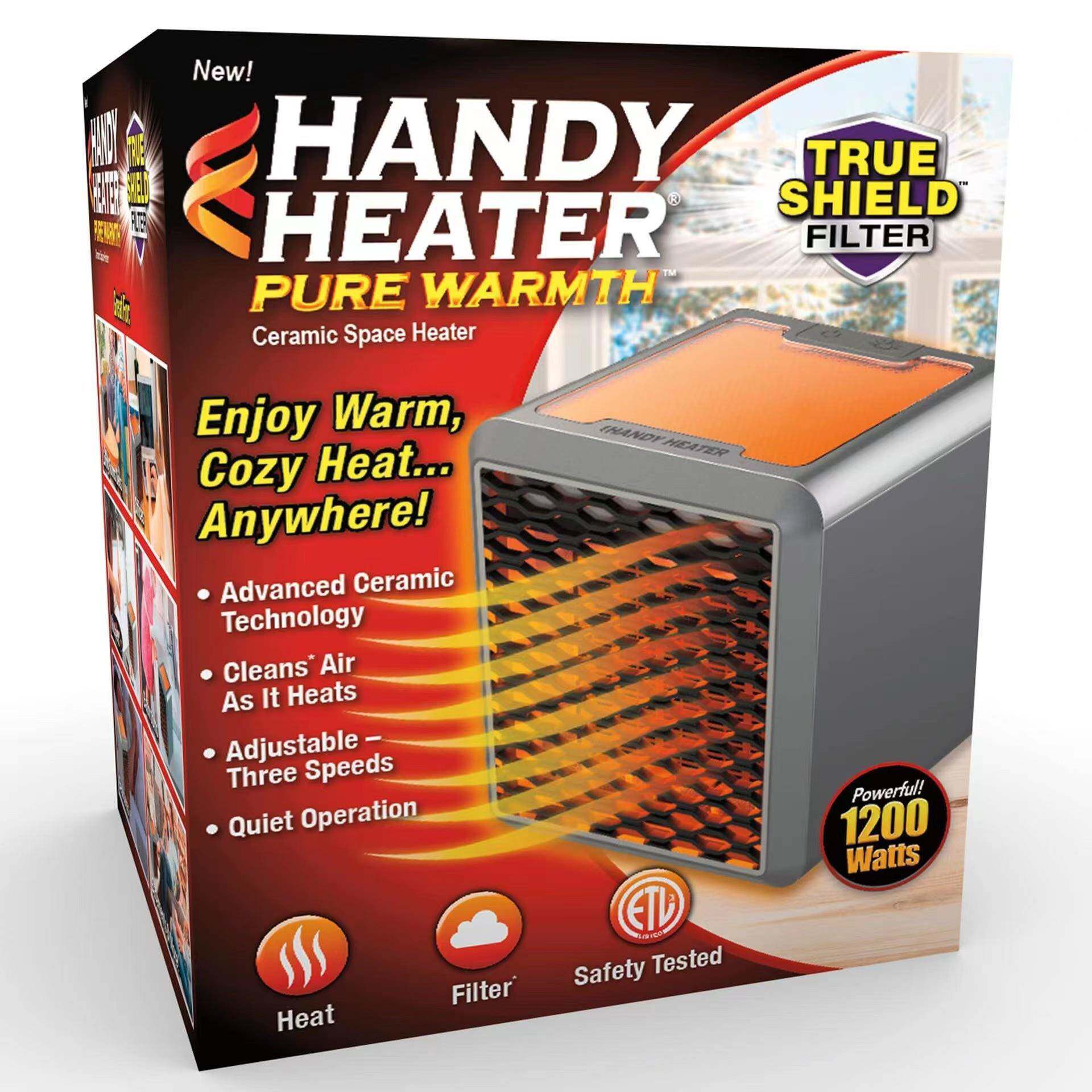 款电热风机暖风机handyheater办公家用取暖器加热器