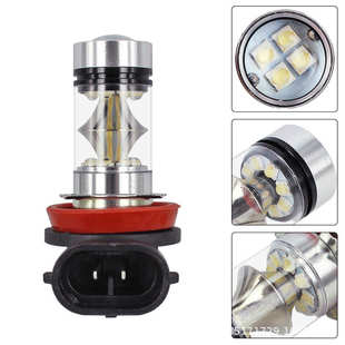 夏普2828 汽车LED雾灯 H11 大功率LED防雾灯 20smd 双锥型100w