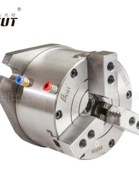 BK110SL比优特立式中实三爪气动液压卡盘加工中心钻铣床用卡盘