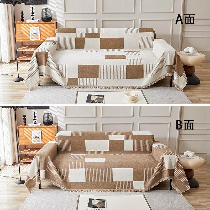 2024新款沙发盖布巾四季通用l型三座一贵妃沙发套罩沙发毯防猫抓,居家布艺,沙发套,淘宝优惠券,粉丝福利购,淘宝优惠卷