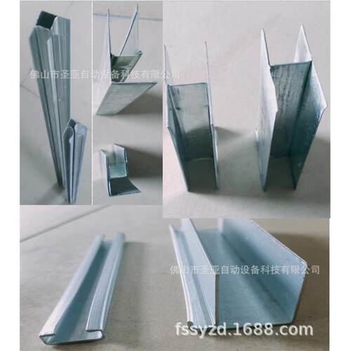 防火复合风管法兰龙骨成型机斤型插接F型插式H形插条机高效