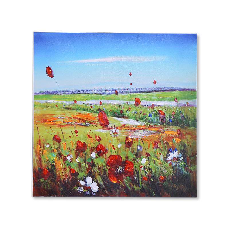 厂家直销花卉油画 装饰画 无框画 丙稀画 工艺画 oil painting