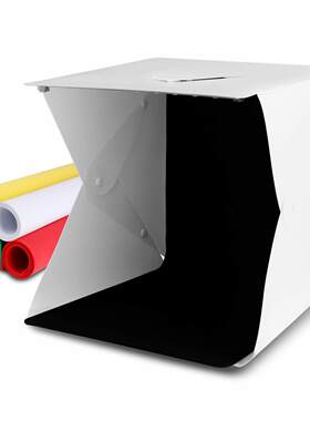 【40CM双灯条】摄影棚小型淘宝产品拍摄迷你柔光箱静物拍摄灯箱