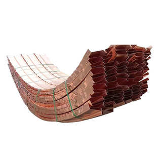 供应止水铜板紫铜止水板T2紫铜复合铜镀铜止水铜片加工wuv型厂家