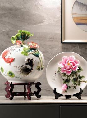 正品金玉满堂新中式客玄厅关电视角几家居装饰柜品新房档大摆高件