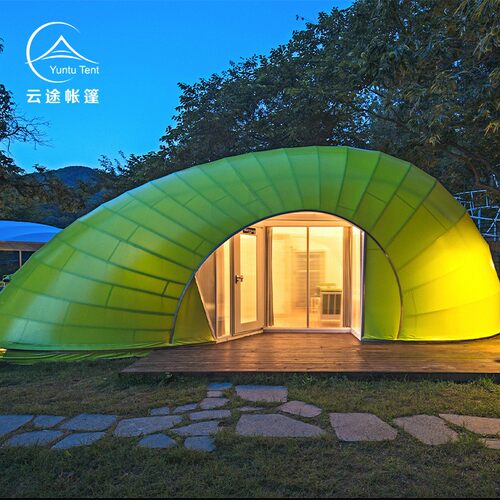 野奢民宿酒店帐篷网红特色蜗牛主题民宿户外轻奢露营地住宿帐篷