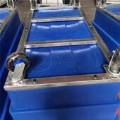 加厚洗涤厂布草全车胶新四MJI轮静塑音推布草笼车酒店布草车