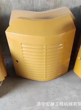 挖掘机边门R80-7 R60-7 R55后机罩 工具箱 扶手 护网玻璃钢