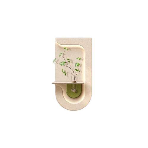 DIY水培绿植砂岩挂画带花3d坚版走廊过道壁灯画入户玄关装饰画