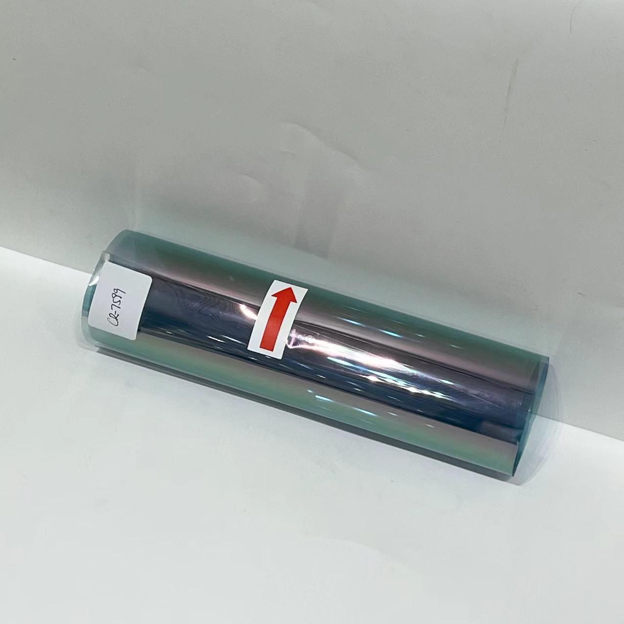 湖水绿炫彩高隔热高透光膜全车可贴膜前档膜变色龙整卷价
