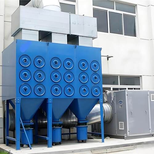 CVF滤筒除尘器工业粉尘处理斜式除尘器空气净化碳材滤钢筒质除插