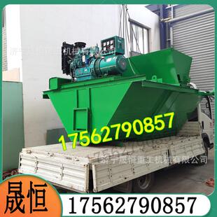 现浇式 U型T型水渠成型机农田排水沟渠道滑模机 U型槽梯形渠衬砌机