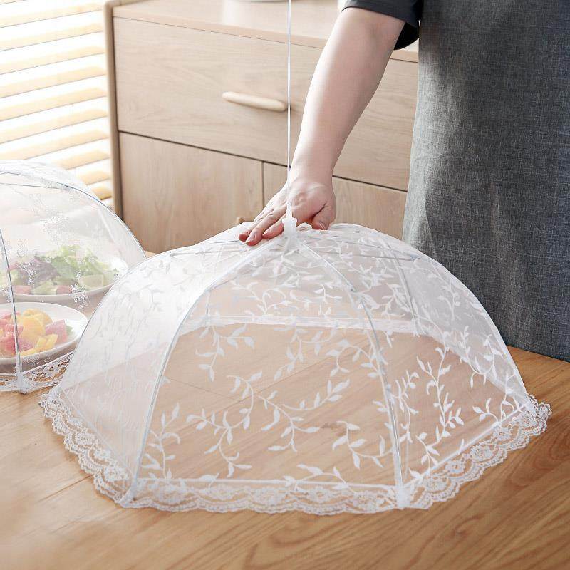家用可折叠餐盖，防虫、防蝇、防尘蔬菜盖，大型食品剩饭盖,收纳整理,餐桌罩,淘宝优惠券,粉丝福利购,淘宝优惠卷