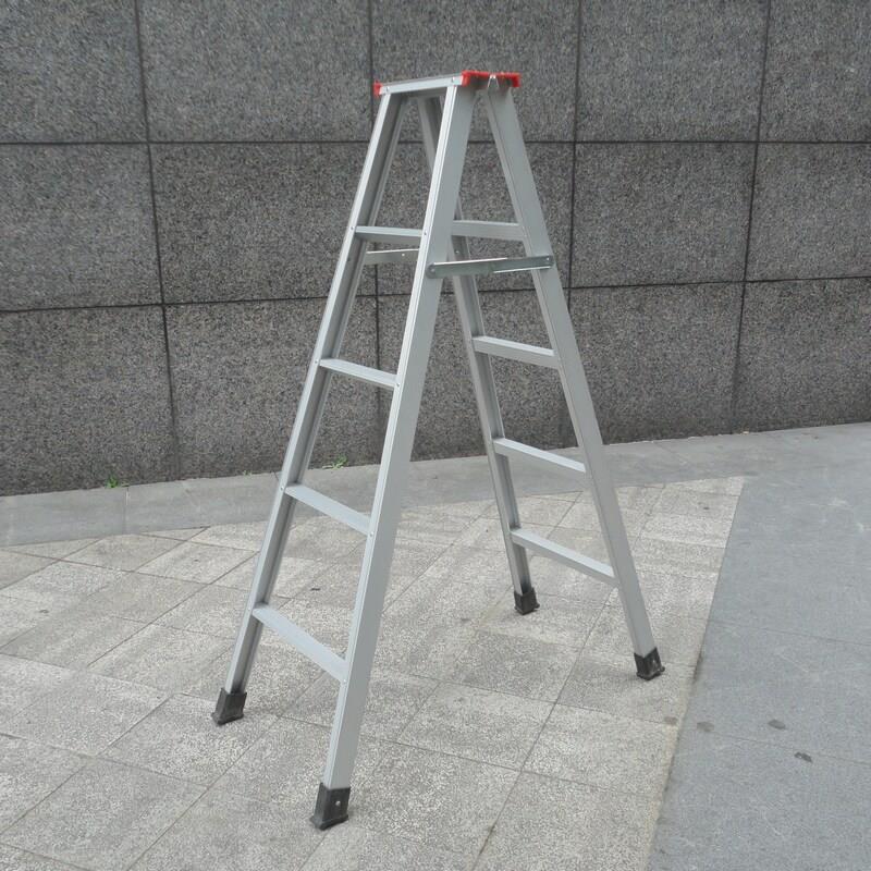 炫崇梯子1米1.2米1.5米人字梯家用安全梯折叠工程梯加厚铝合金梯