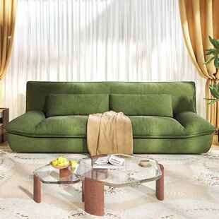 帆布船沙用发qq856多功能折叠小沙发床艺两双人户型客厅奶油风网