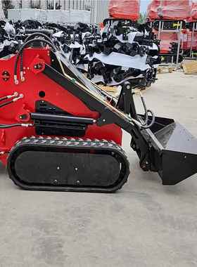 出口欧洲小型家用农用滑移装仓载机粮养殖e业S kid ste755r loade