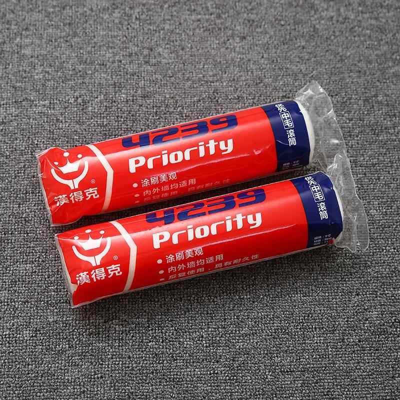 滚20190101筒刷4239HANYDC光克ROWN汉得质优涂刷工具油漆刷半滑面
