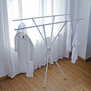 架隐形折叠阳台架晾衣架晾衣架落地被子小户型晒衣晾衣杆晾晒