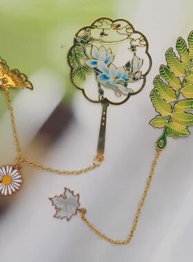 直销新款金属镂空书签创意流苏工艺品商务礼品2025新品中国风复古