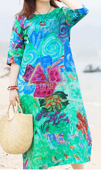 Набивные ткани None