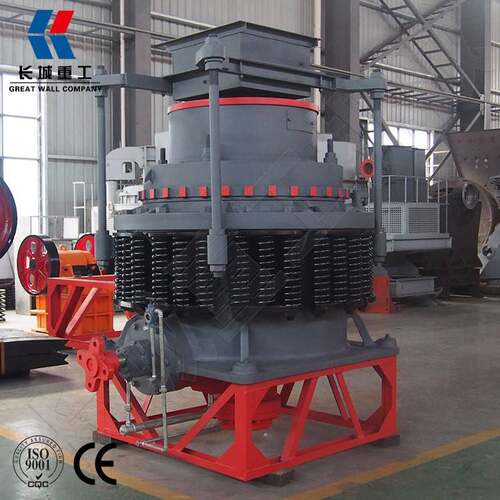 破碎设备生产厂家供应弹簧式圆锥破碎机 花岗岩破碎生产线圆锥机