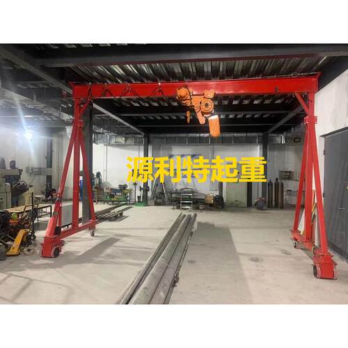 龙门架电动起重机升降手推单梁移动龙门吊5吨3T2吨1吨t简易型龙门
