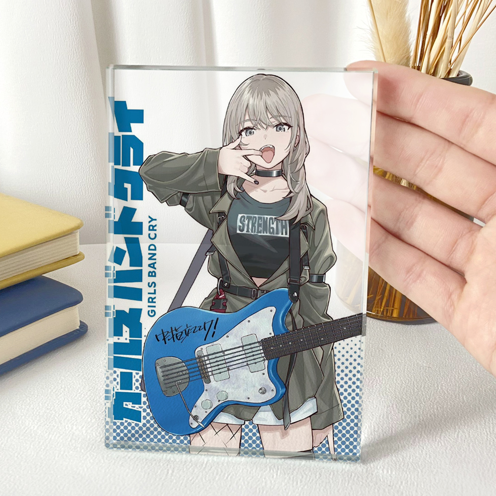 漫能girls band cry哭泣少女乐队水晶立牌桌面动漫周边二次元礼物