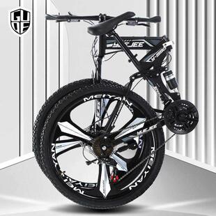 捷Anter碳纤维自行车折叠自行车山地车变速男款学生越野特价超轻