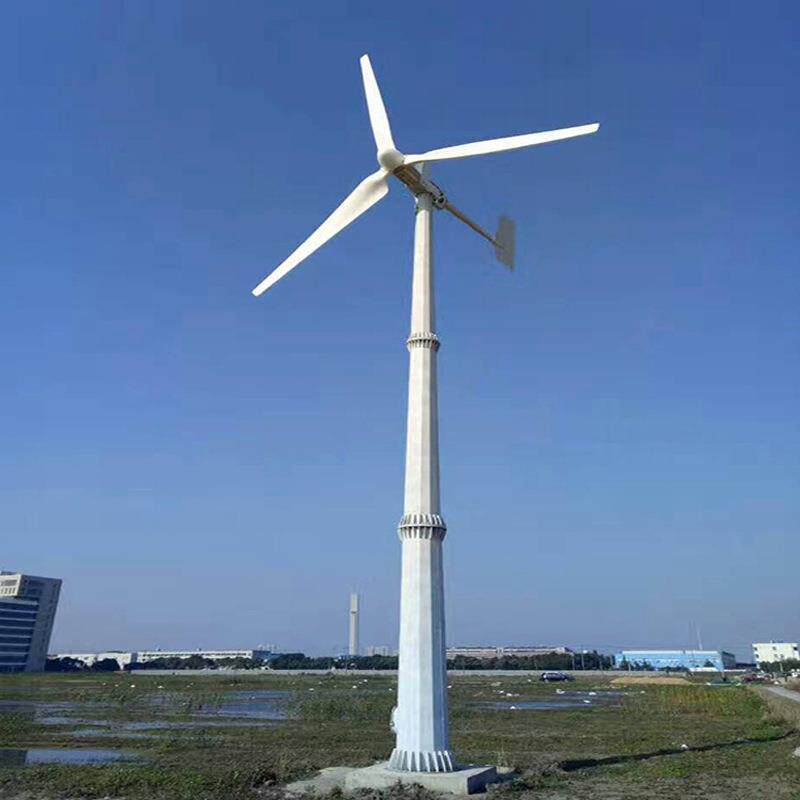 厂家供应300W12V风力发电机六叶片/小型风能设备微风启动家用220V