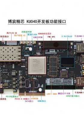 FPGA开发板 KU040开发板 XCKU040 加速卡 并行计算