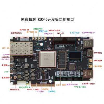 FPGA开发板 KU040开发板 XCKU040 加速卡 并行计算