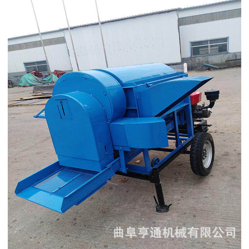 发往坦桑尼亚9型脱粒黄豆蚕豆脱粒机 多功SVJ0能芝机麻脱 粒机