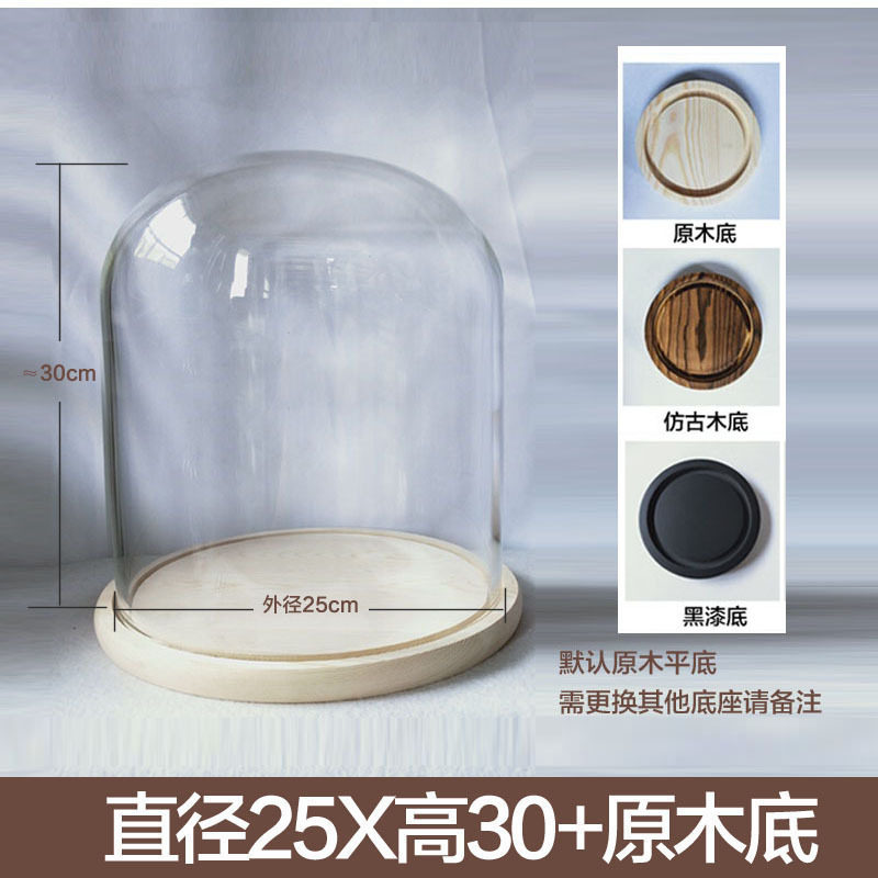 防尘罩古玩桌面盲盒玻璃罩核桃活动永生花昆虫圣诞树模型花瓶加高,家居饰品,装饰摆件,淘宝优惠券,粉丝福利购,淘宝优惠卷