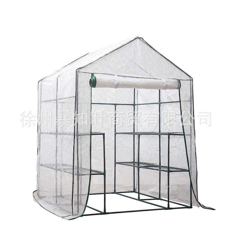 花架多肉暖房温室花园外罩整套透明花卉花pvc暖房遮阳棚植物外罩