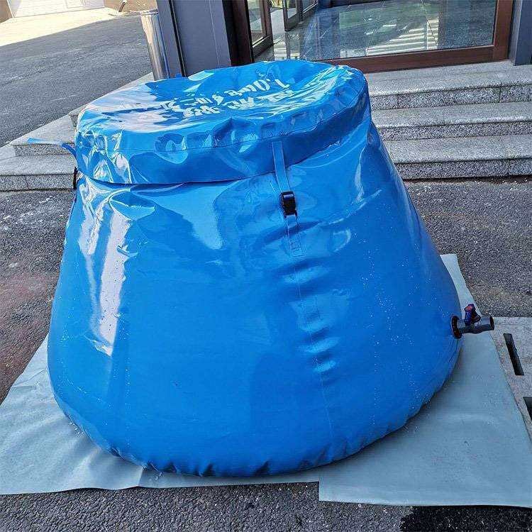 森林防火蓄水桶户外山地移动水池便携式可折叠软体储水罐
