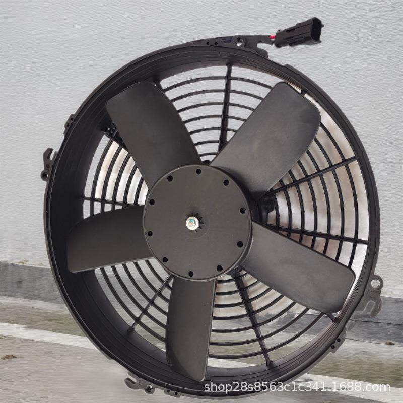 供应搅拌车散热器风扇 车载泵车散热器排风扇LNF-23051XA 24V