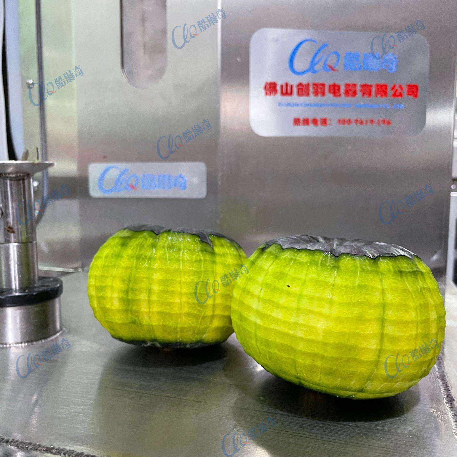椰子MNN肉黑膜皮机电动食品净菜南瓜线削皮皮去清洗切刨丁生产设