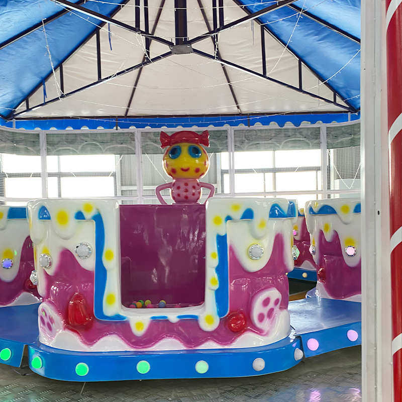 室内外中小型游乐园游乐设施 欢乐小屋轨道喷球车儿童游乐设备