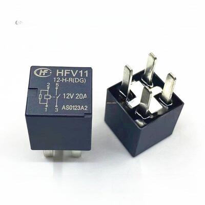 全新原装HFV11 12-H-R 12V 20A 4脚厦门宏发汽车正品继电器 现货