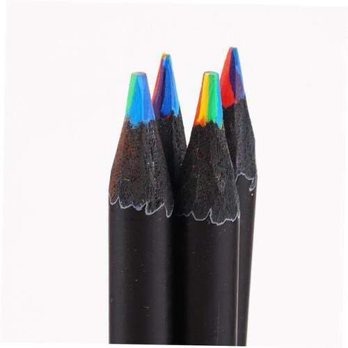 12pcs Crayons Colour Pencil Set Rainbow Pencils for Children