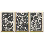 艺术客厅纹理年带挂画条纹壁画抽象新款 饰画2025 框简约装