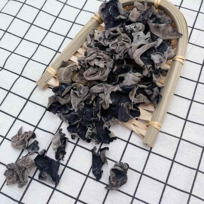 重庆野藤菌类干货黑木耳 无根肉厚凉拌炒炖煮 150g袋装通江细木耳