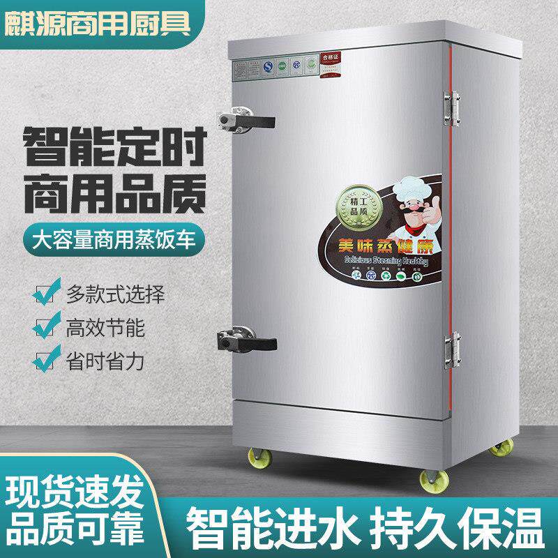 蒸饭柜商用电蒸箱燃气蒸柜包子机蒸包炉车机器米饭智能全自动