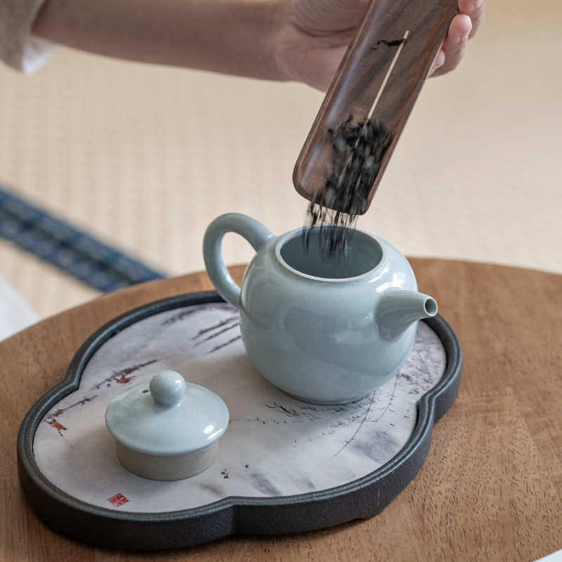 汝窑茶壶家用陶瓷紫砂功夫茶具西施提梁泡茶器小清新单壶套装,餐饮具,茶壶,淘宝优惠券,粉丝福利购,淘宝优惠卷