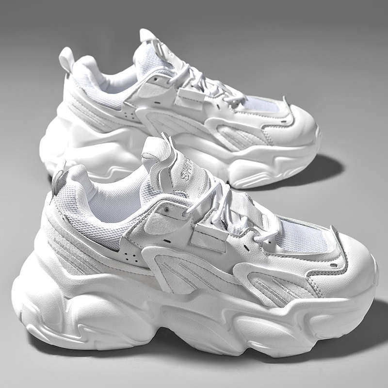 ins超火老爹鞋男增高春季2022新款情侣鞋男士白色透气运动鞋子潮,流行男鞋,老爹鞋,淘宝优惠券,粉丝福利购,淘宝优惠卷