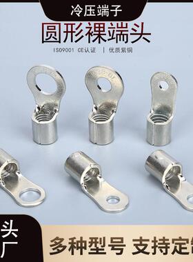 RNBS38-10圆形裸端头冷压接线端子直销