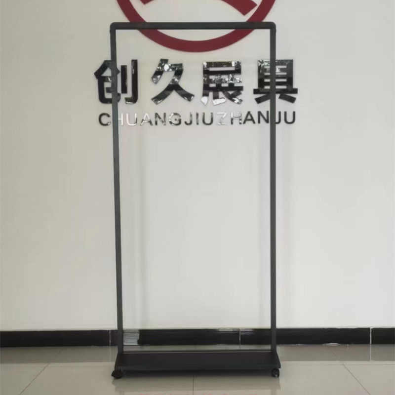 丽屏展架落地式门型展架 商场展会活动广告宣传牌 铝合金展示架