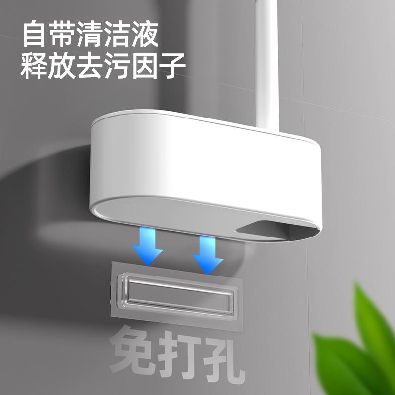 一次性马桶刷海绵替换头厕所清洁刷套装无死角去污家用可抛马桶刷