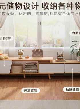 飘窗收纳柜书架置F01C物架可书单层矮柜落地柜伸缩柜储柜物子一体