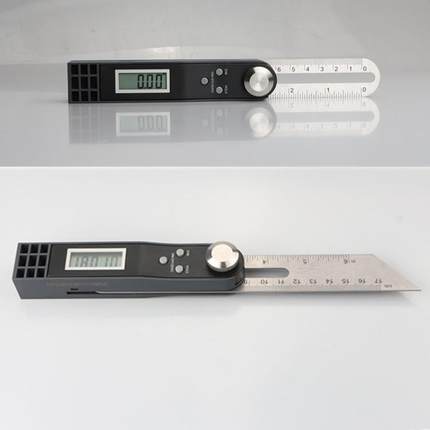 961凡莜角数显角度尺尺活动滑动T型量角器仪角度水平尺倾仪卡尺